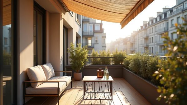 Balcon en ville : le mobilier qui tient vraiment dans 4 m²