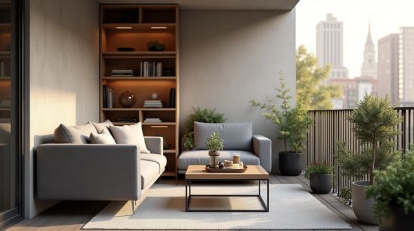 Balcon en ville : le mobilier qui tient vraiment dans 4 m²