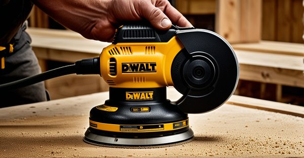 Découvrez la ponceuse excentrique dewalt : performance et choix