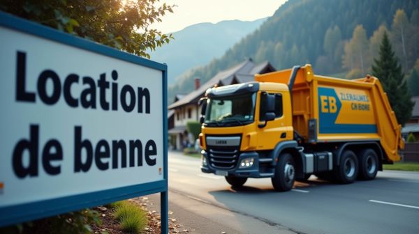 Des solutions pratiques pour la location de benne en Suisse romande