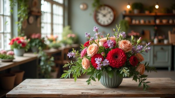 Faire livrer des fleurs fraîches partout en France en quatre heures : EntreFleuristes