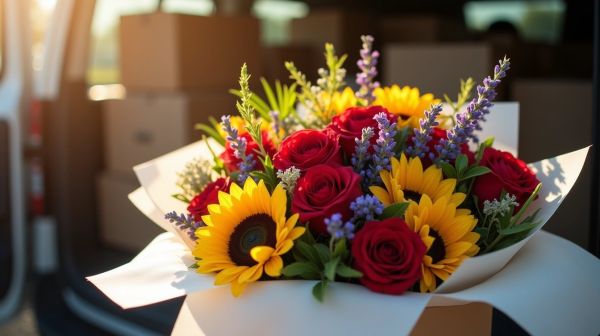 Faire livrer des fleurs fraîches partout en France en quatre heures : EntreFleuristes
