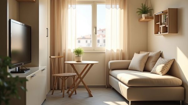 Optimiser un balcon urbain de 4 m² avec du mobilier efficace