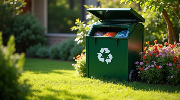 Optimisez la gestion des déchets avec une poubelle extérieure tri sélectif