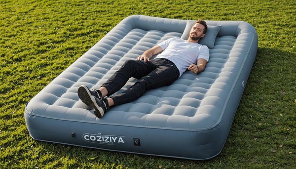 Matelas gonflable coziya : légèreté, confort et durabilité