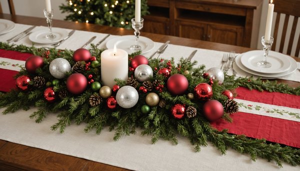Chemin de table de noël : embellissez votre fête !